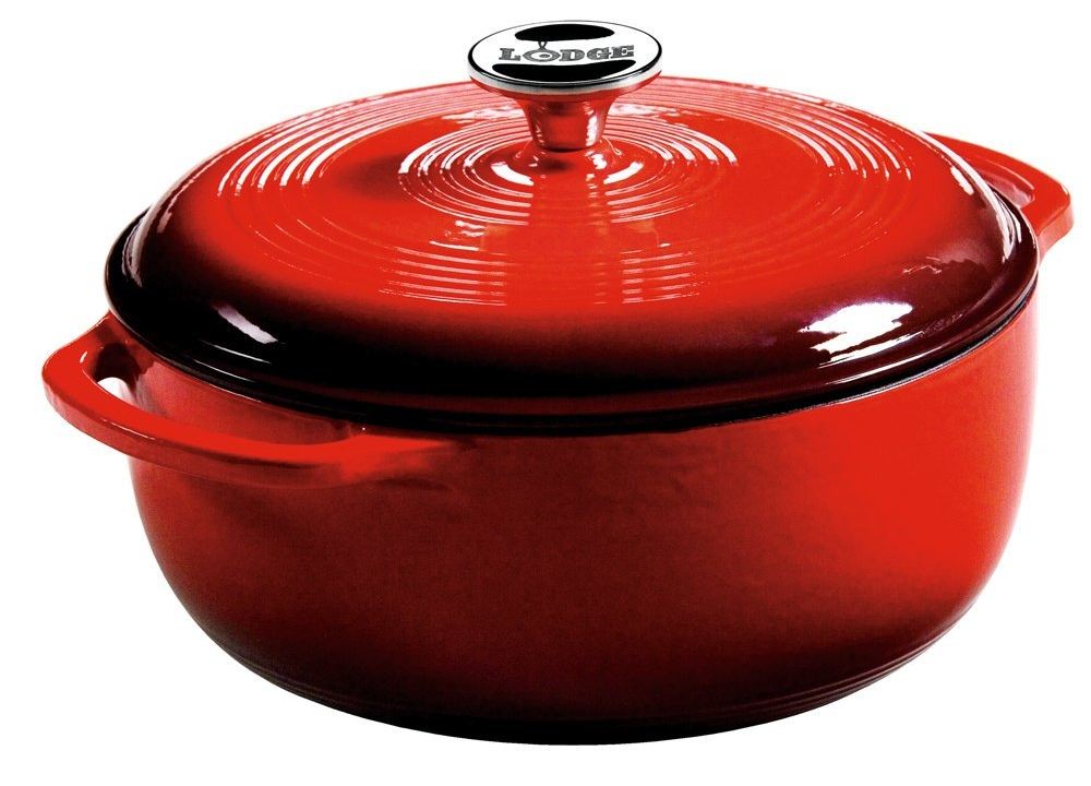 6 quart enamel dutch oven