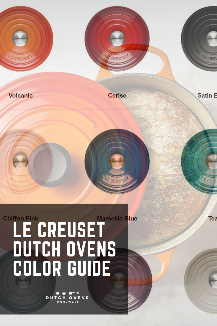 LE CREUSET COLOR GUIDE COLORS Dutch Ovens & Cookware