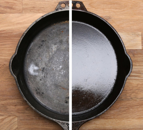 how do i season a brand new cast iron skillet