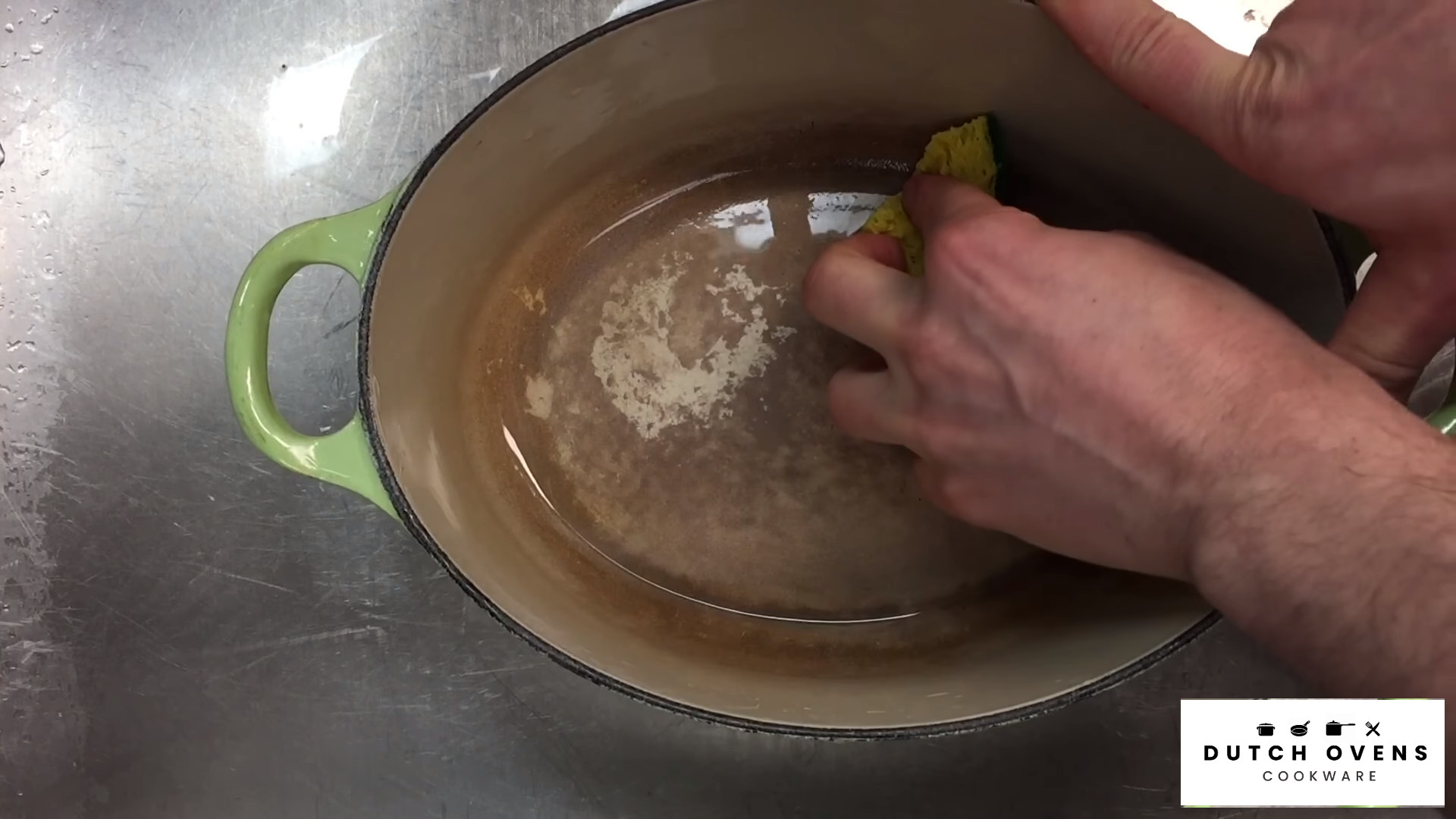 how to clean a dutch oven after use