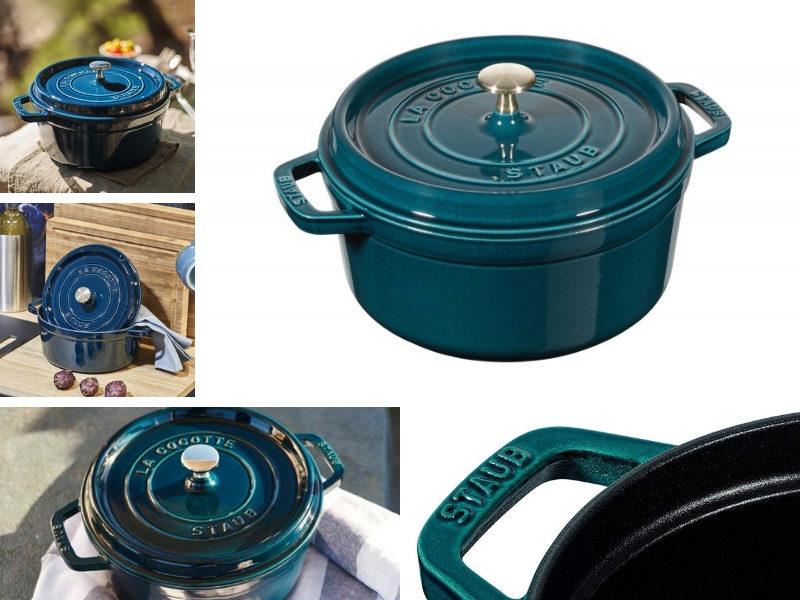 staub teal la mer color