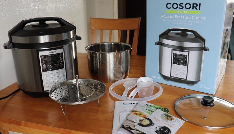 cosori 6 qt premium 8-in-1 programmable multi-cooker manual