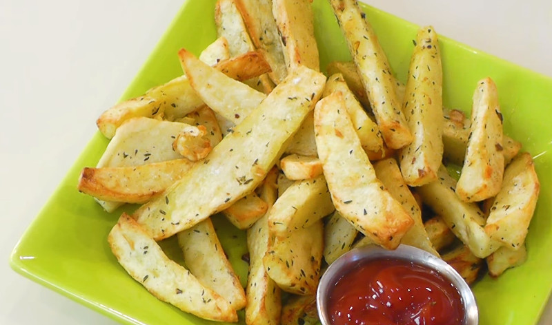 air fryer frozen potato wedges