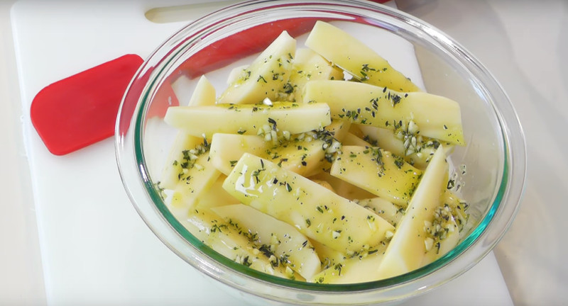 potato wedges in air fryer