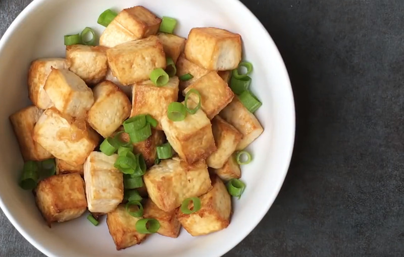 crispy tofu air fryer