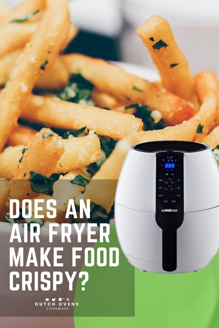 getting food crispy in air fryer
