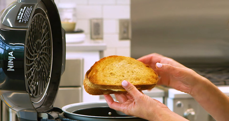 grilled cheese in an air fryer