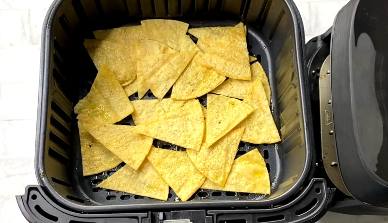 air fryer tortilla chips recipe