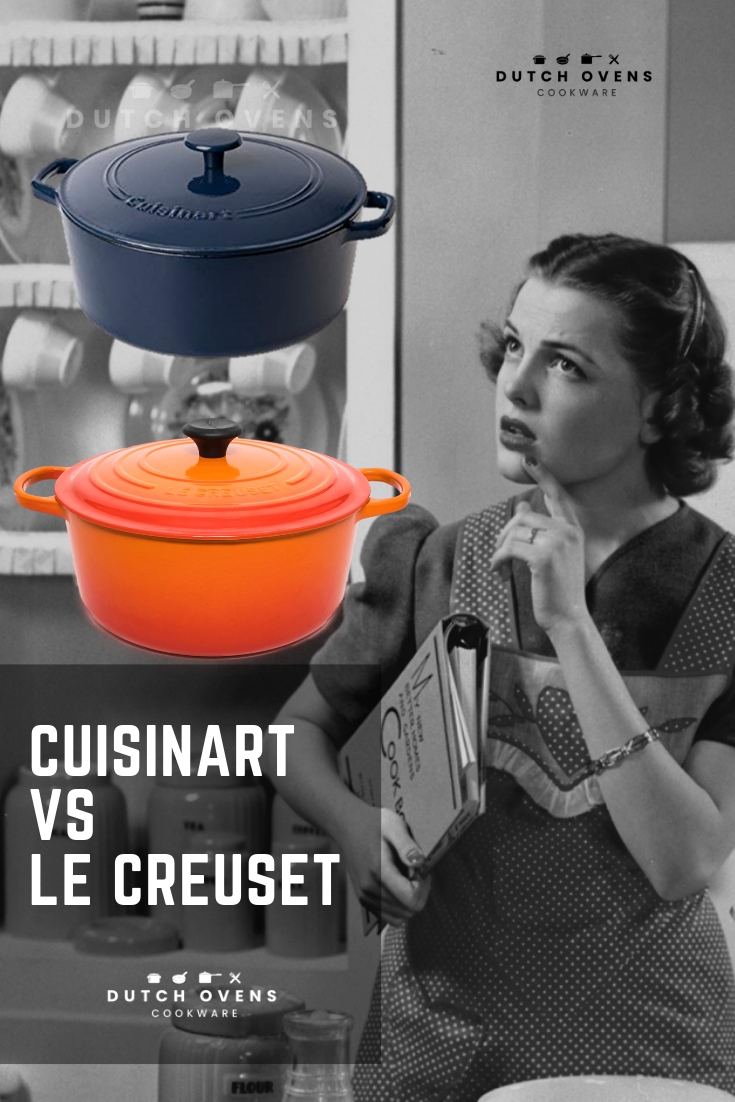 CUISINART ENAMELED CAST IRON vs LE CREUSET 2020 Dutch Ovens