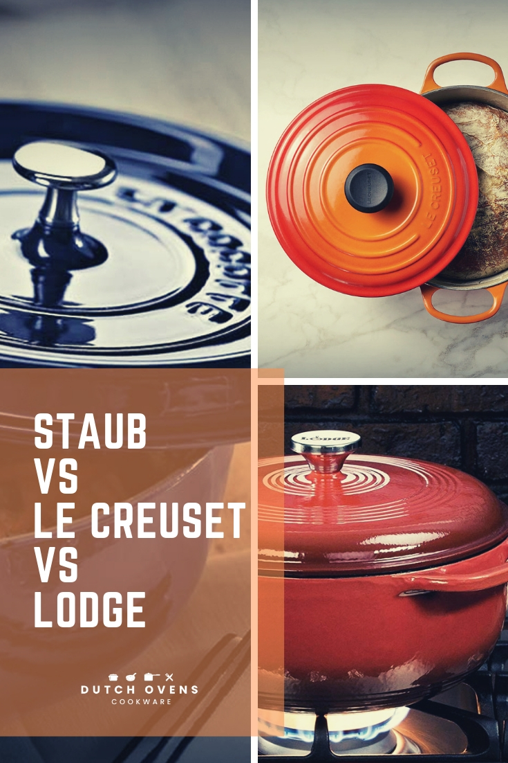 STAUB vs LE CREUSET vs LODGE Dutch Ovens & Cookware