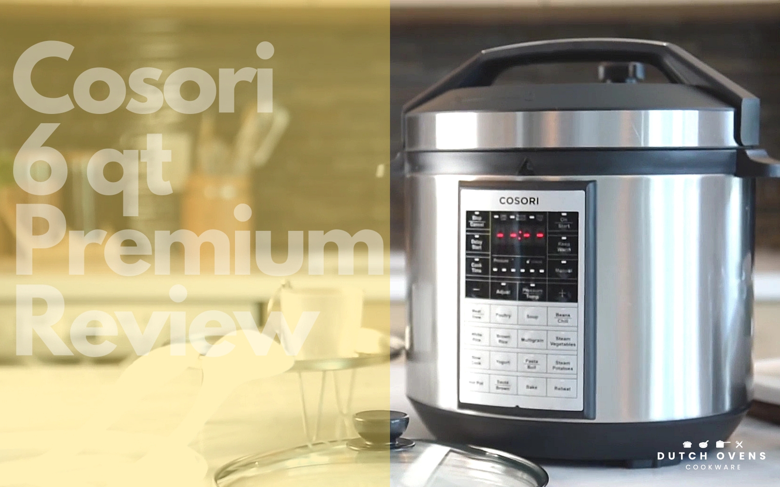 6.0-Quart Pressure Cooker – COSORI