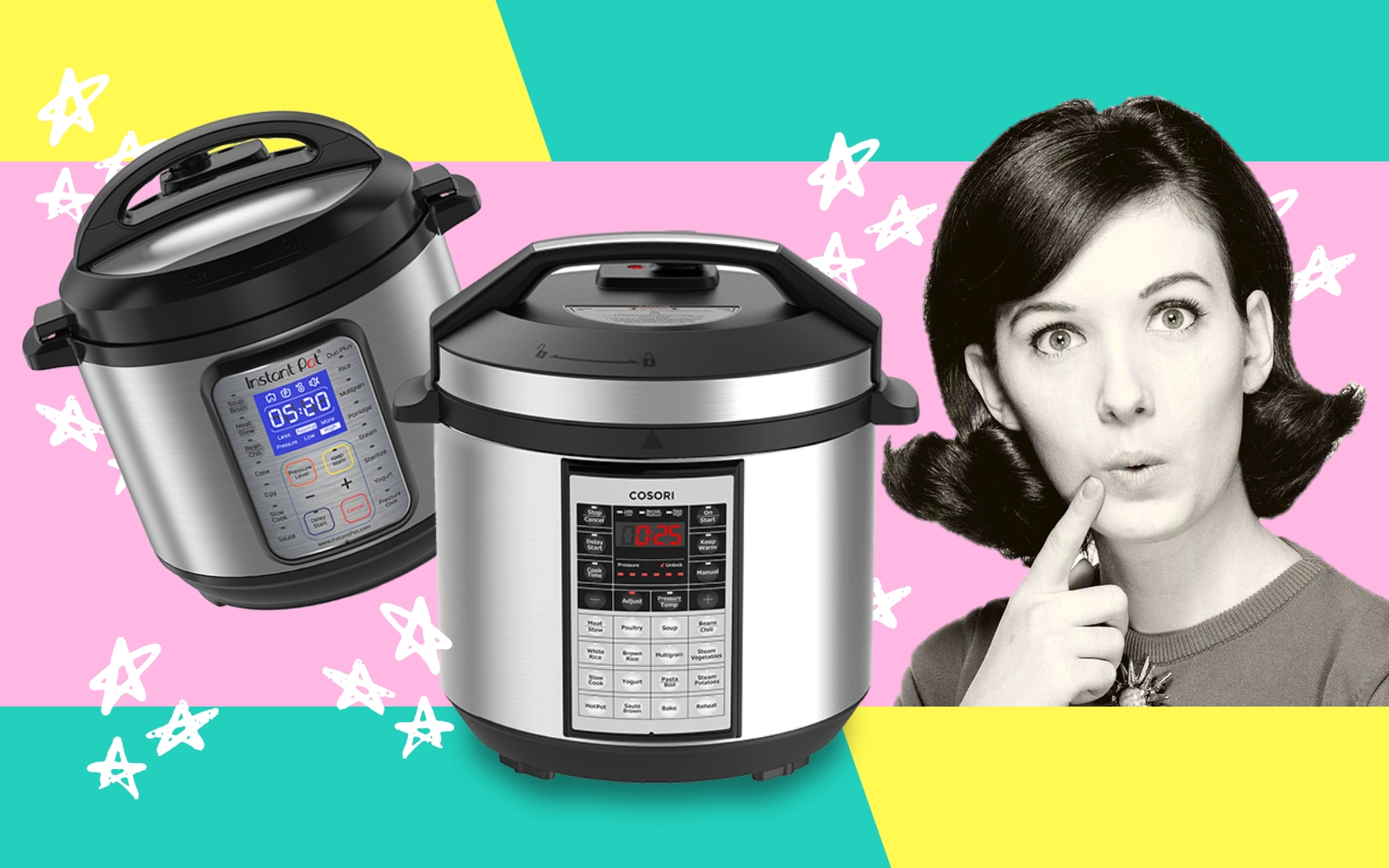 Cosori electric pressure cooker deals